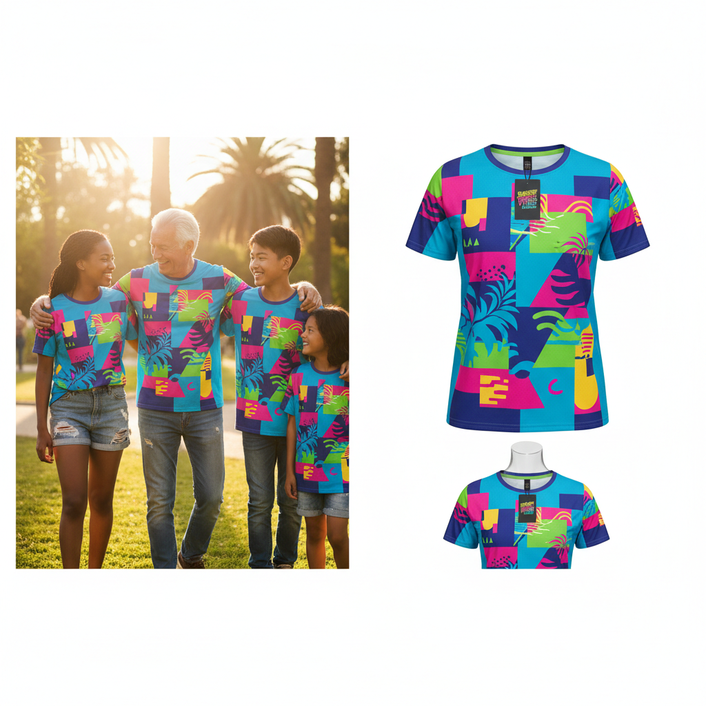 Lightweight Summer Graphic Tee - All Ages